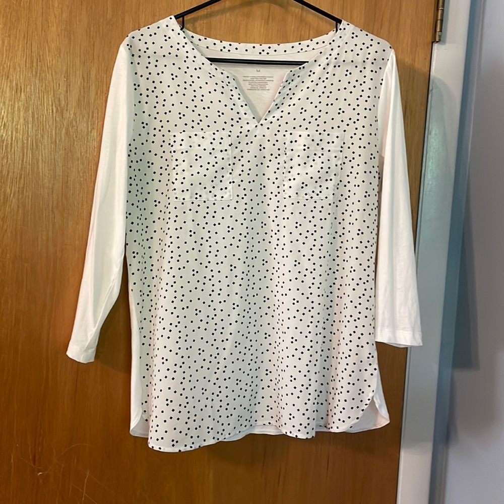 3/4 sleeve blouse